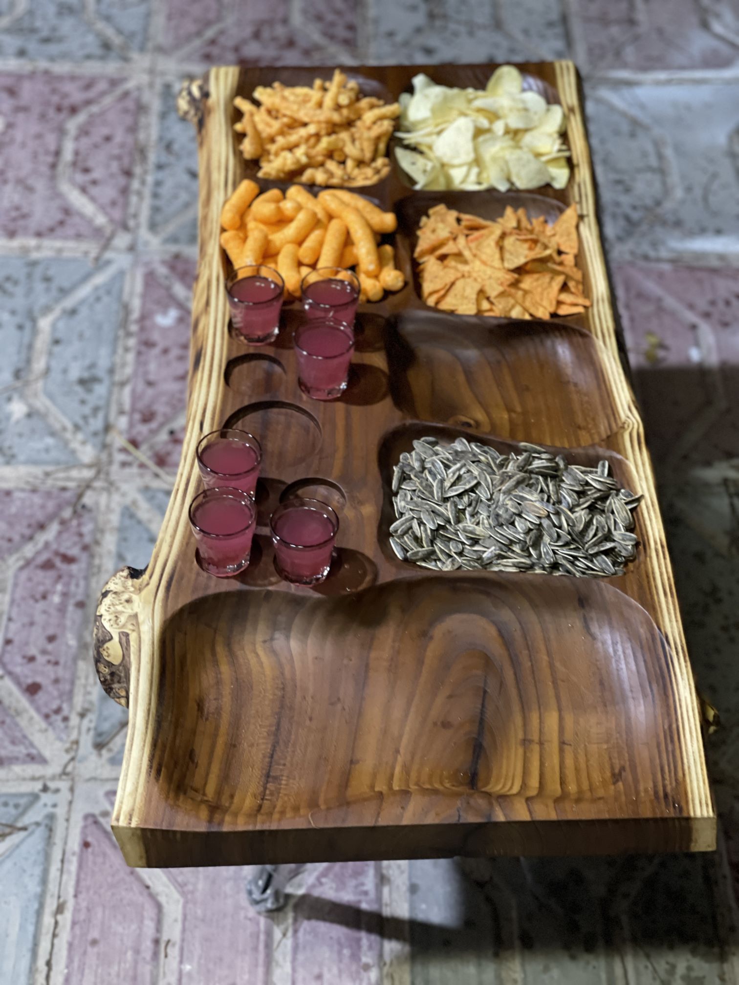 ظروف چوبی و‌ سنگی